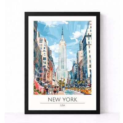 New York | USA | Travel Print