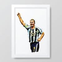 Newcastle United | Alan Shearer Art Print