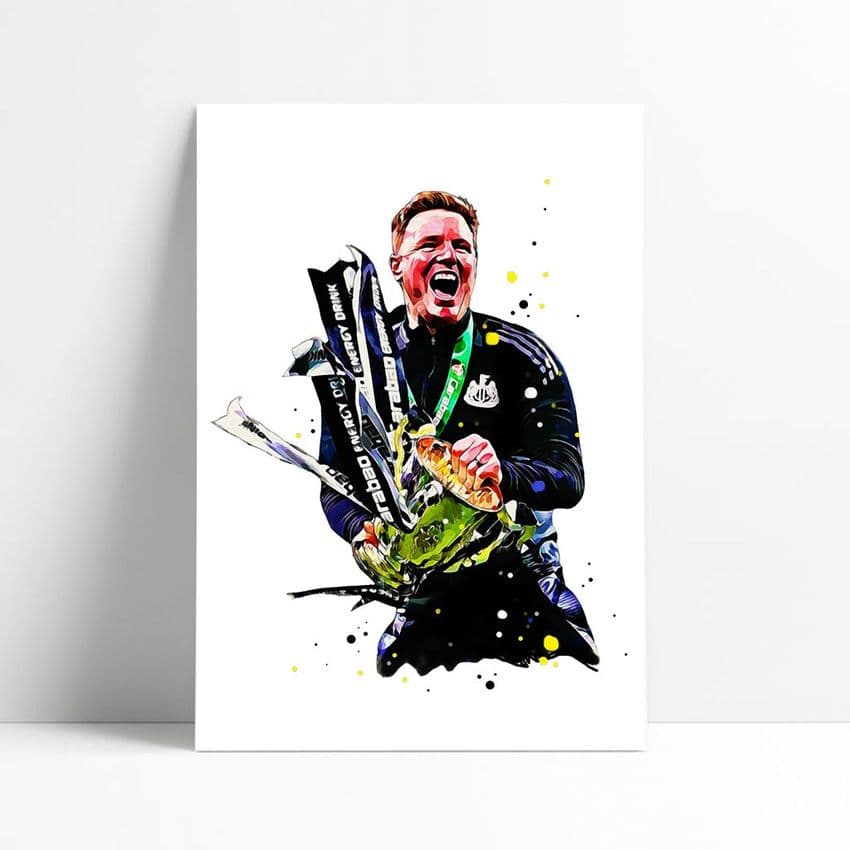 Newcastle United | Alexander Eddie Howe Print