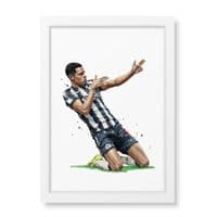 Newcastle United | Alexander Isak Art Print