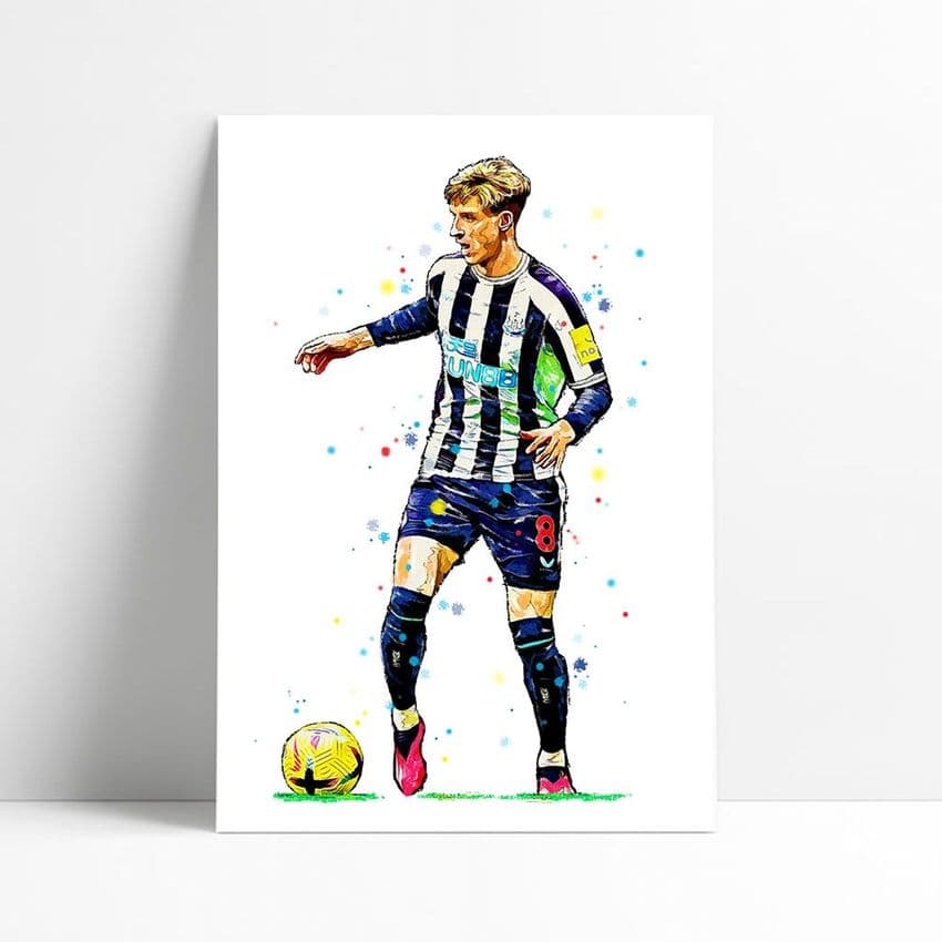 Newcastle United | Antony Gordon Art Print