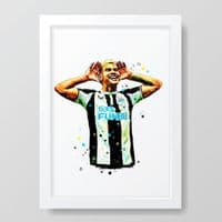 Newcastle United | Bruno Guimarães  Art Print