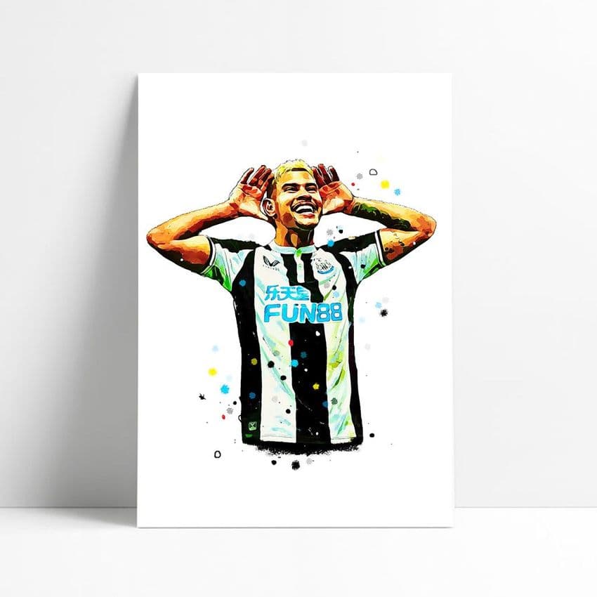 Newcastle United | Bruno Guimarães  Art Print
