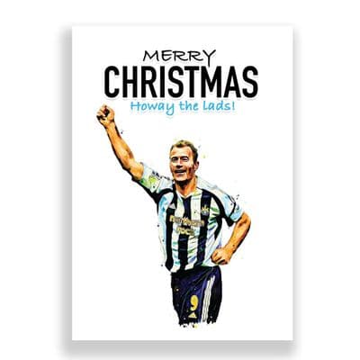 Newcastle United Christmas Card | Alan Shearer