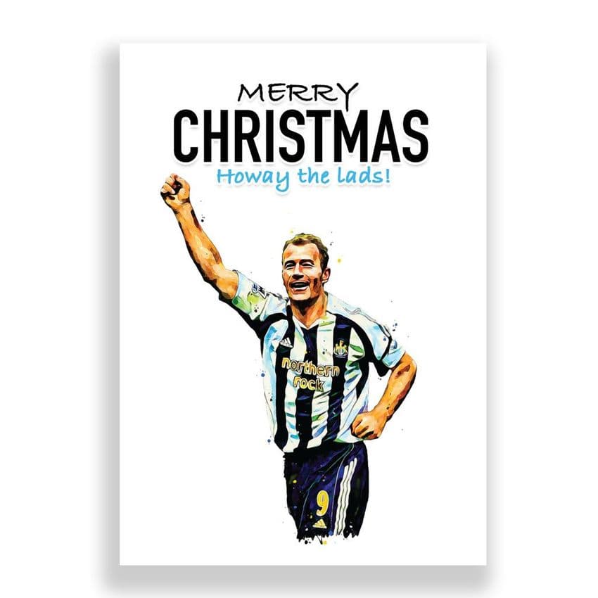 Newcastle United Christmas Card | Alan Shearer