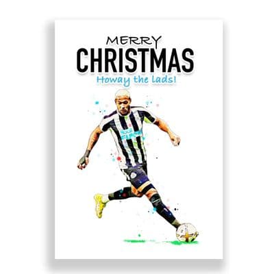 Newcastle United Christmas Card | Joelinton