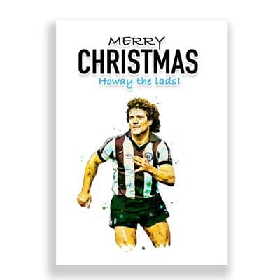 Newcastle United Christmas Card | Kevin Keegan