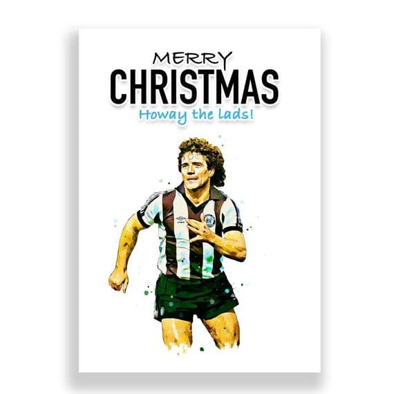 Newcastle United Christmas Card | Kevin Keegan