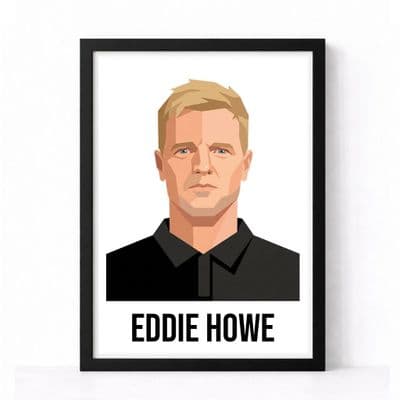 Newcastle United | Eddie Howe Pop Art Print