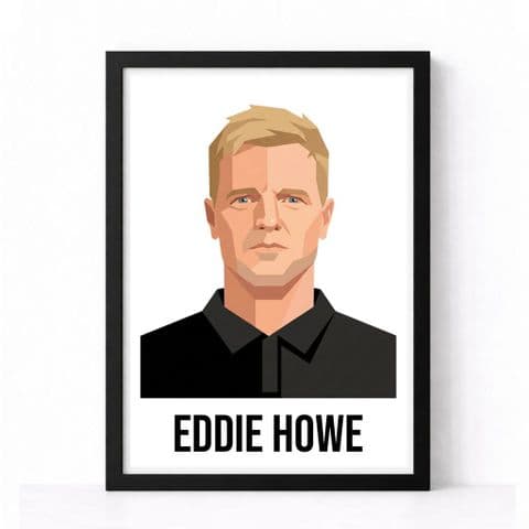 Newcastle United | Eddie Howe Pop Art Print