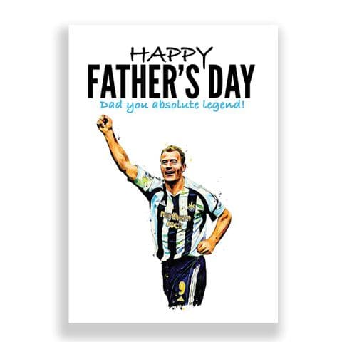 Newcastle United Father's Day Card | Alan Shearer