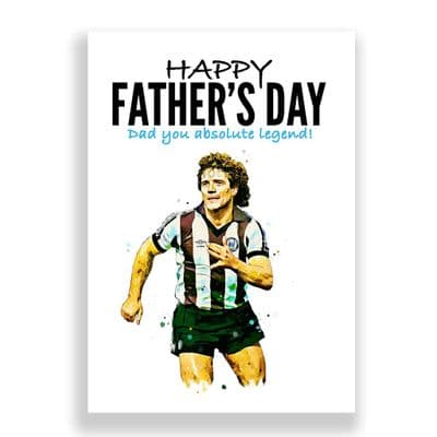 Newcastle United Father's Day Card | Kevin Keegan