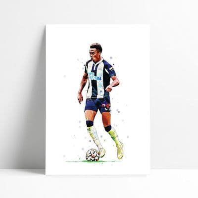 Newcastle United | Joe Willock Art Print