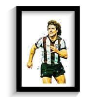 Newcastle United | Kevin Keegan Art Print