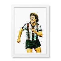 Newcastle United | Kevin Keegan Art Print