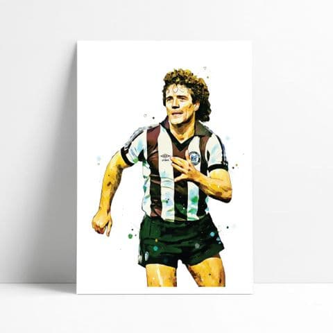 Newcastle United | Kevin Keegan Art Print