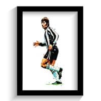 Newcastle United | Malcom MacDonald | Super Mac Art Print