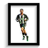 Newcastle United | Nobby Solano Art Print