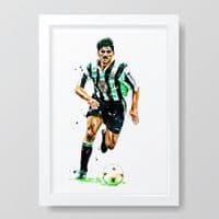 Newcastle United | Phillip Albert Art Print