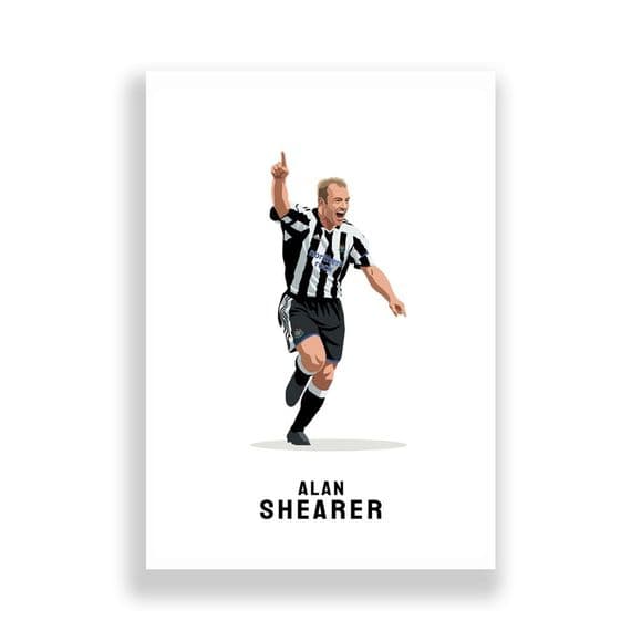 Newcastle United Print | Alan Shearer (1)