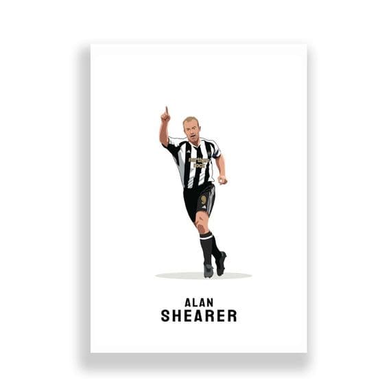 Newcastle United Print | Alan Shearer (2)