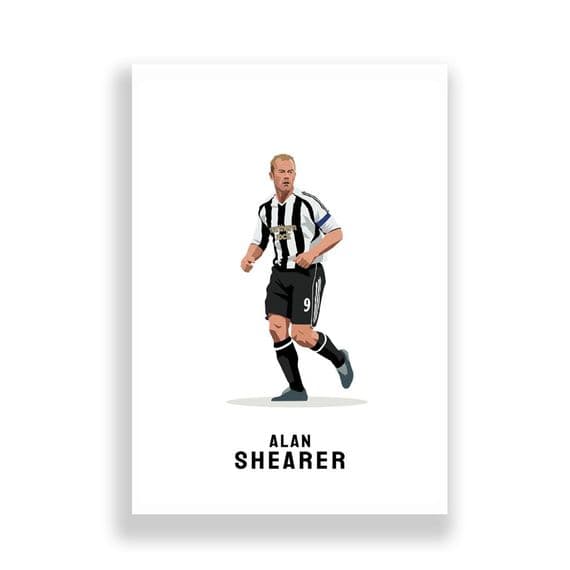 Newcastle United Print | Alan Shearer