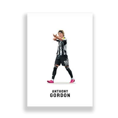 Newcastle United Print | Anthony Gordon