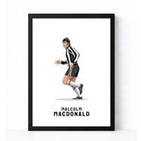 Newcastle United Print | Malcolm MacDonald