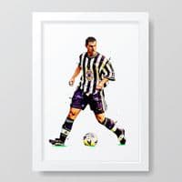 Newcastle United | Rob Lee  Art Print