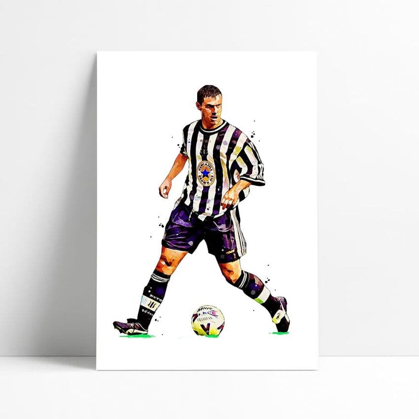 Newcastle United | Rob Lee  Art Print
