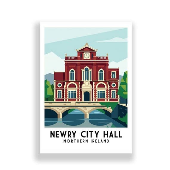 Newry Town Hall | Newry | Travel Print