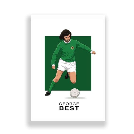 Northern Ireland Print | George Best (1)