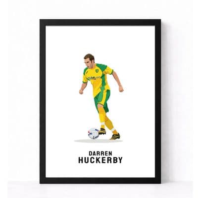 Norwich City Print | Darren Huckerby