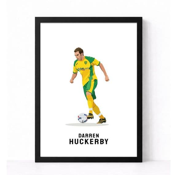Norwich City Print | Darren Huckerby