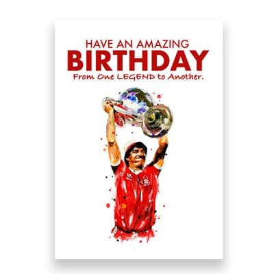 Nottingham Forest Birthday Card | John Robertson