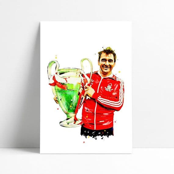 Nottingham Forest | Brian Clough Art Print