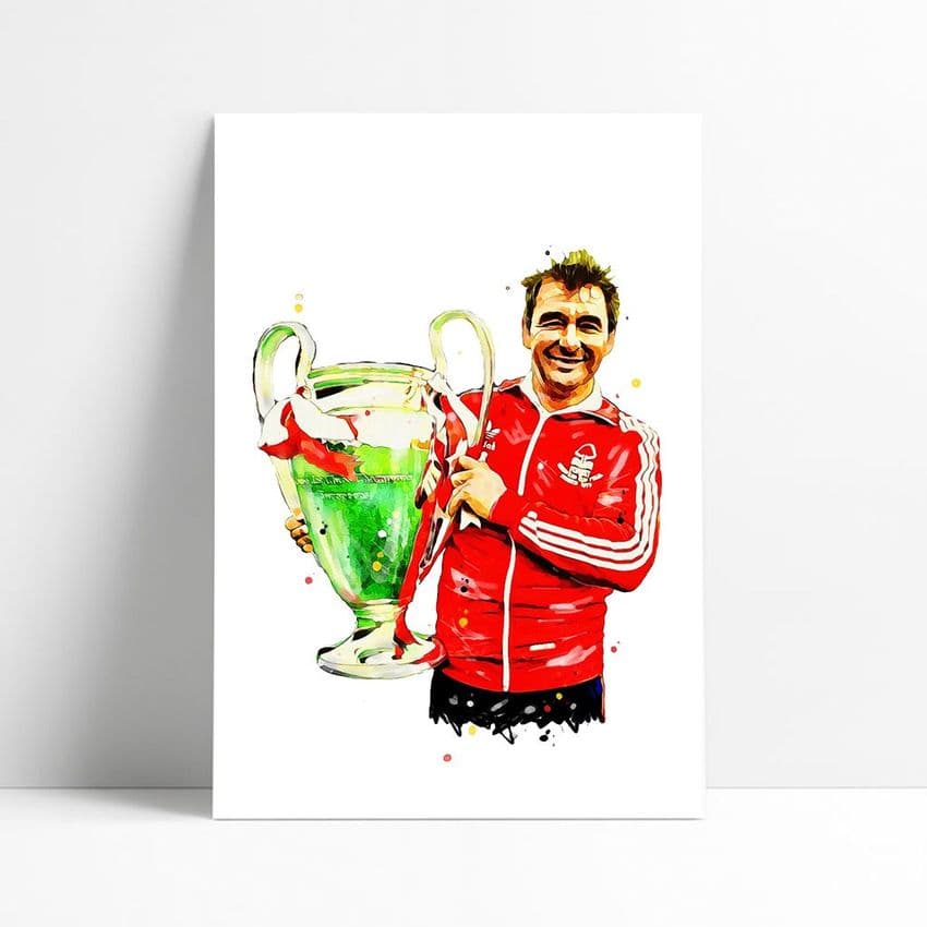 Nottingham Forest | Brian Clough Art Print