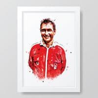 Nottingham Forest | Brian Clough Art Print (3)