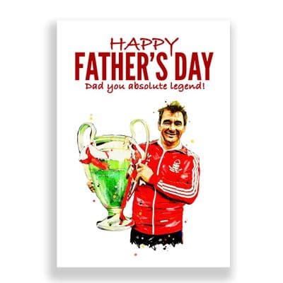 Nottingham Forest Father's Day Card | Brian Clough