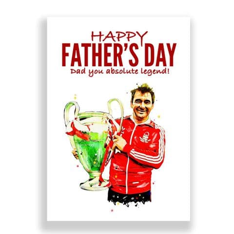 Nottingham Forest Father's Day Card | Brian Clough