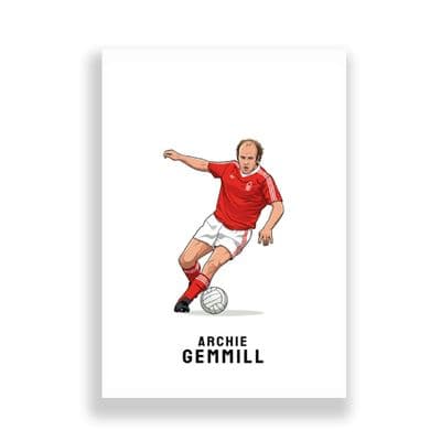 Nottingham Forest Print | Archie Gemmill