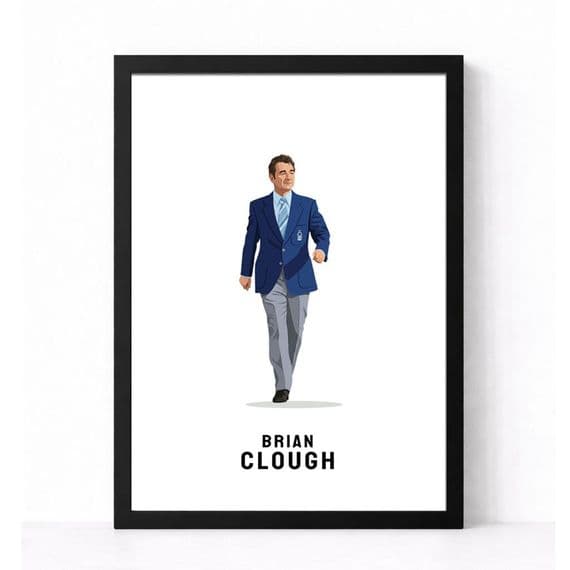 Nottingham Forest Print | Brian Clough