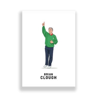 Nottingham Forest Print | Brian Clough | Top One