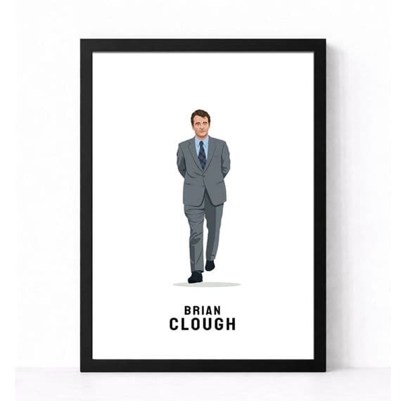 Nottingham Forest Print | Brian Clough.