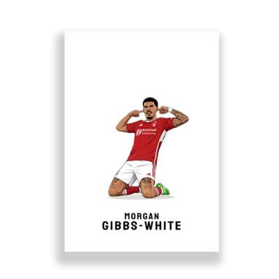 Nottingham Forest Print | Morgan Gibbs-White