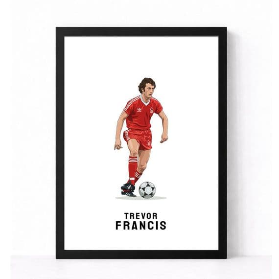 Nottingham Forest Print | Trevor Francis