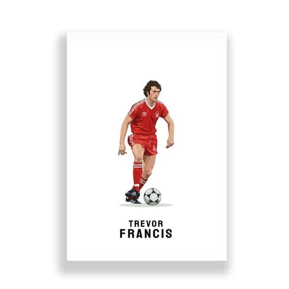 Nottingham Forest Print | Trevor Francis