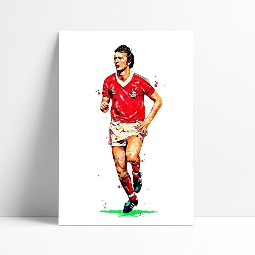Nottingham Forest | Trevor Francis Art Print