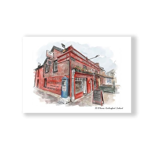 PJ O'Hares | Carlingford | Ireland | Pub Art