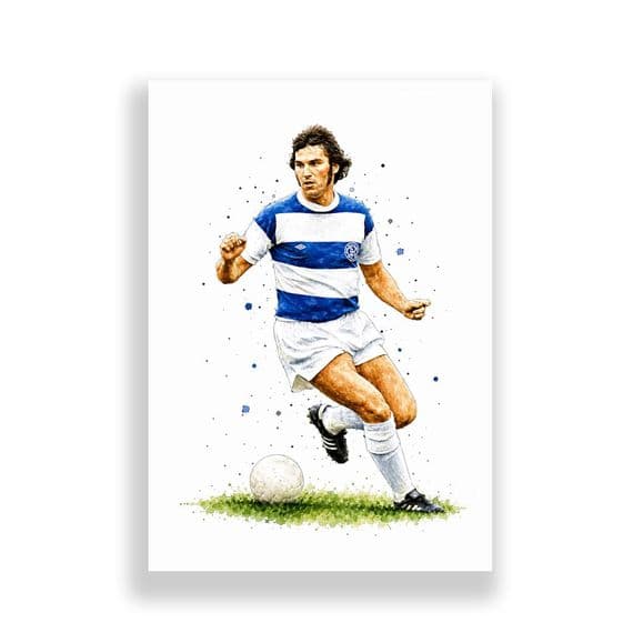QPR | Gerry Francis Art Print